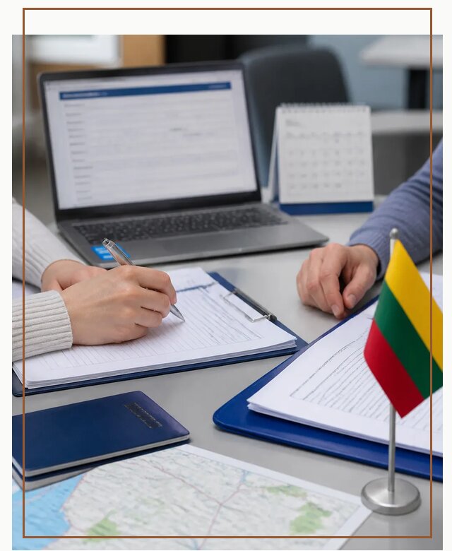 Профессиональное оформление визы в Литву для поездки в Мценске