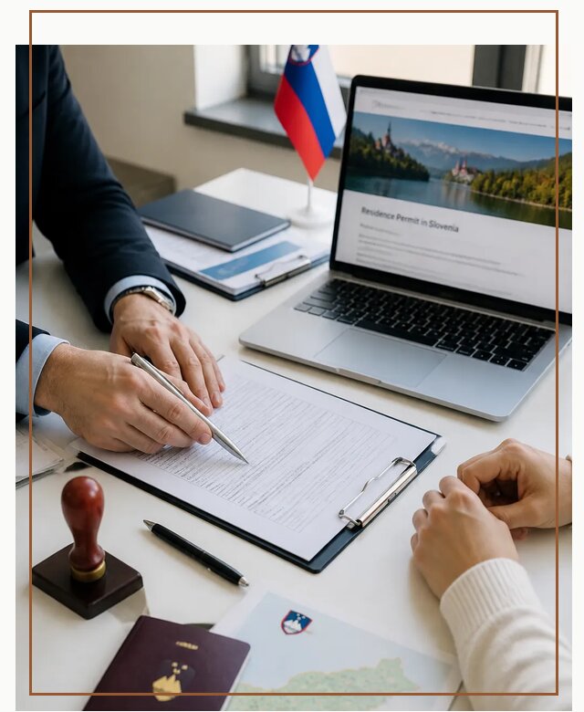 Оформление вида на жительство в Словении под ключ в Мценске