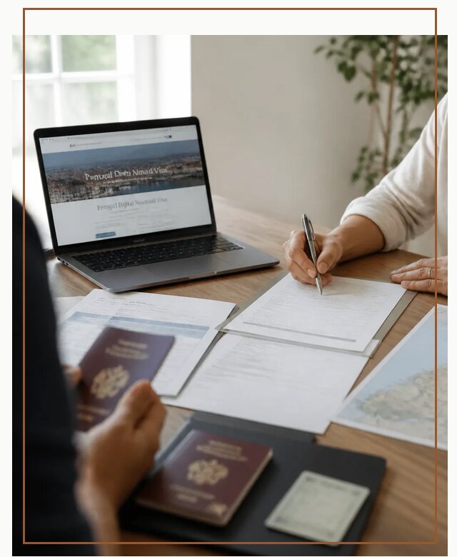 Оформление Digital Nomad и ВНЖ Португалии в Мценске